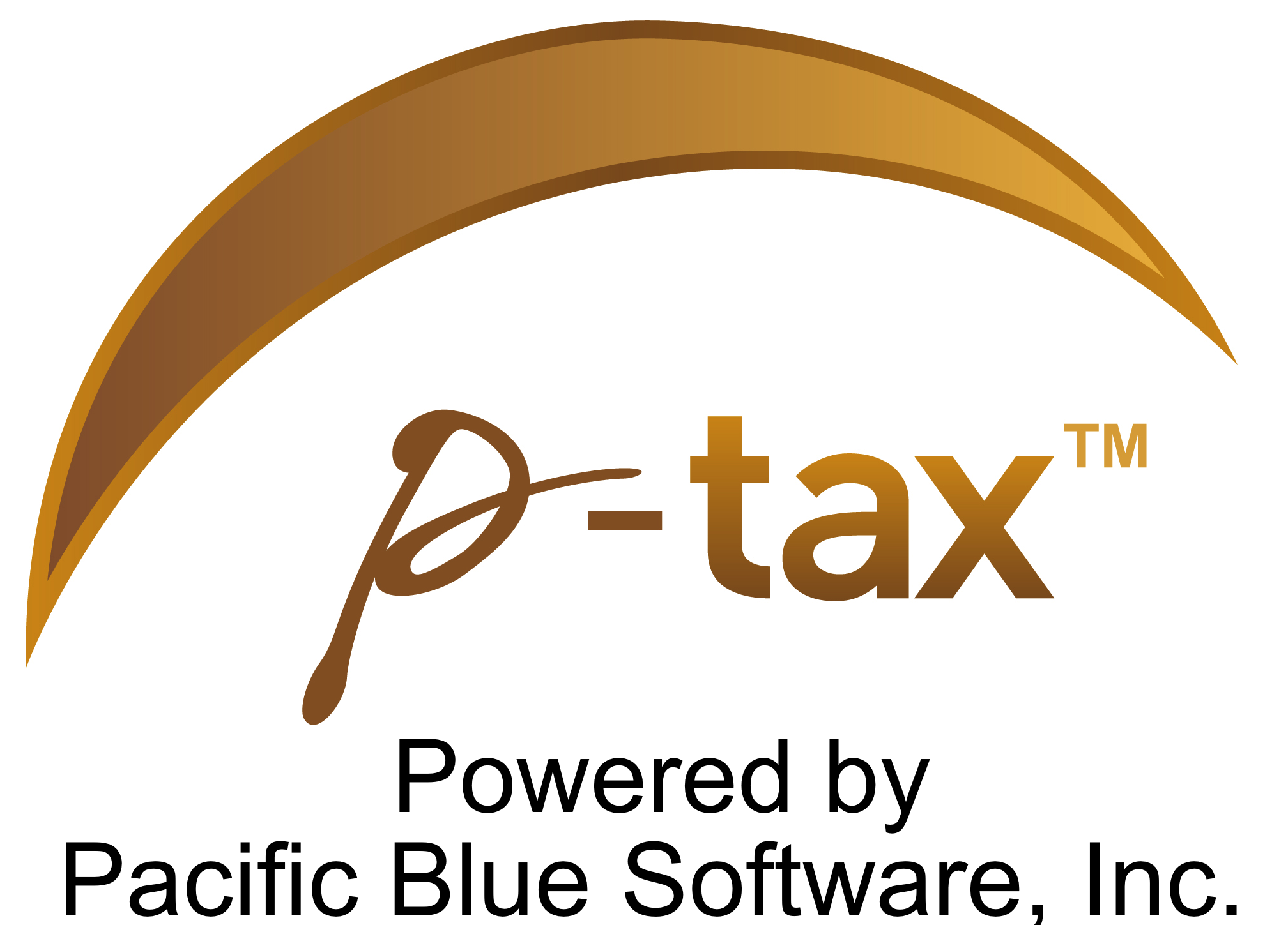 Pacific Blue Software, Inc. property tax system logo